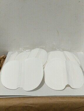10 sets Large Underarm Sweat Pads Women & Men Fight Hyperhidrosis White & Black
